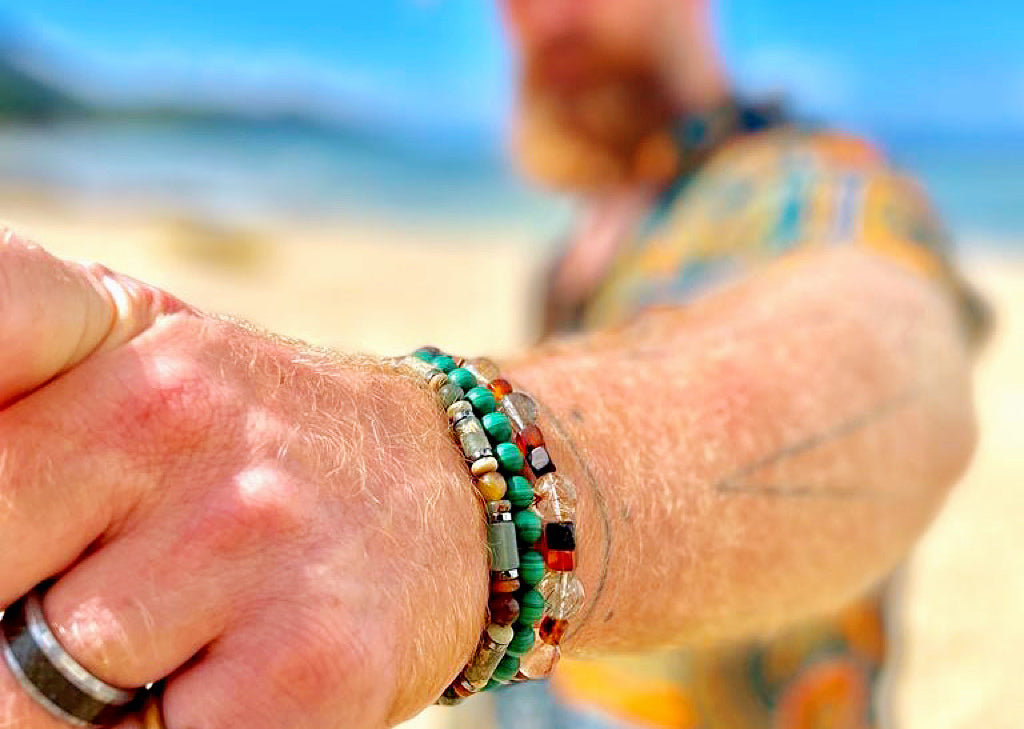 Inner Bliss Healing Crystal Men's Jewelry is designed and crafted in house for enhanced mindfulness. Write us for customization requirements