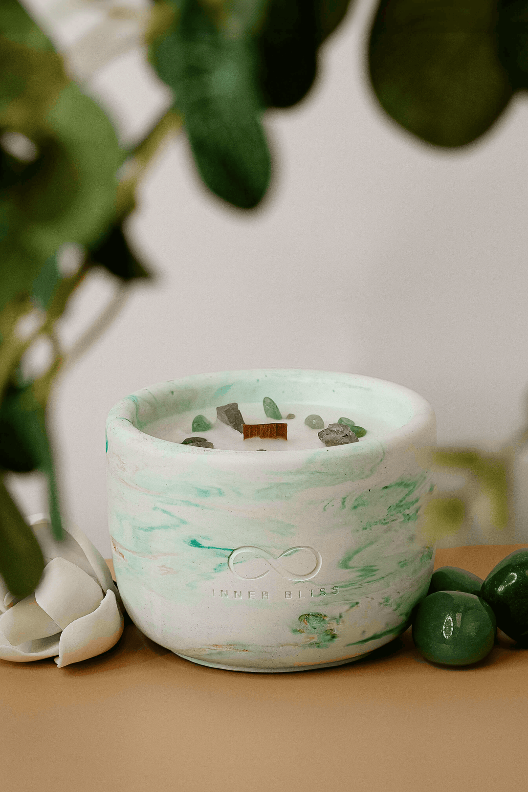 Sacred Rituals | Inner Bliss | Hong Kong Candles | Flower & Aventurine