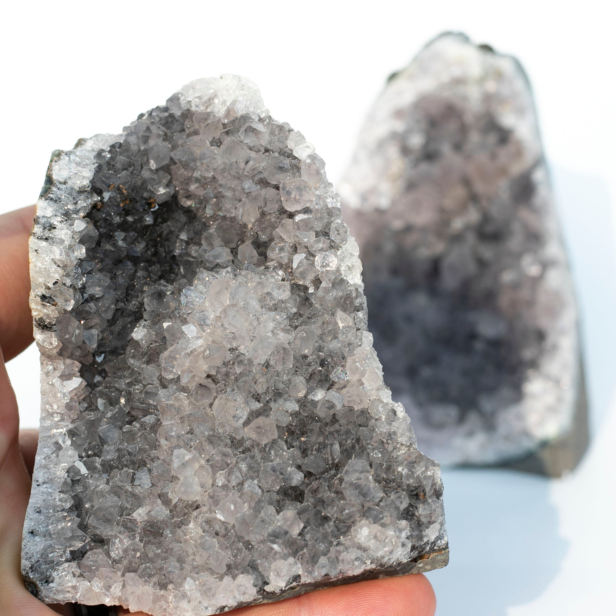 Amethyst (紫水晶) | Cut Base Free Standing Geode | The Manifestation Stone