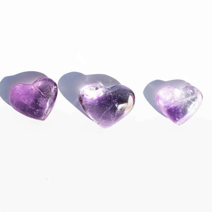 Amethyst (紫水晶) | Mini Hearts | The Manifestation Stone