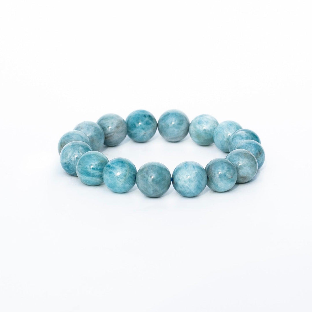 Aquamarine (海蓝宝石) | (AA Quality) Stretchy Cord Bracelet | The Mariner's Stone