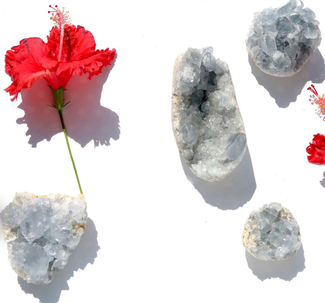 Celestite - Freeform Shapes (Smaller) - The Mystical Stone (天青石)