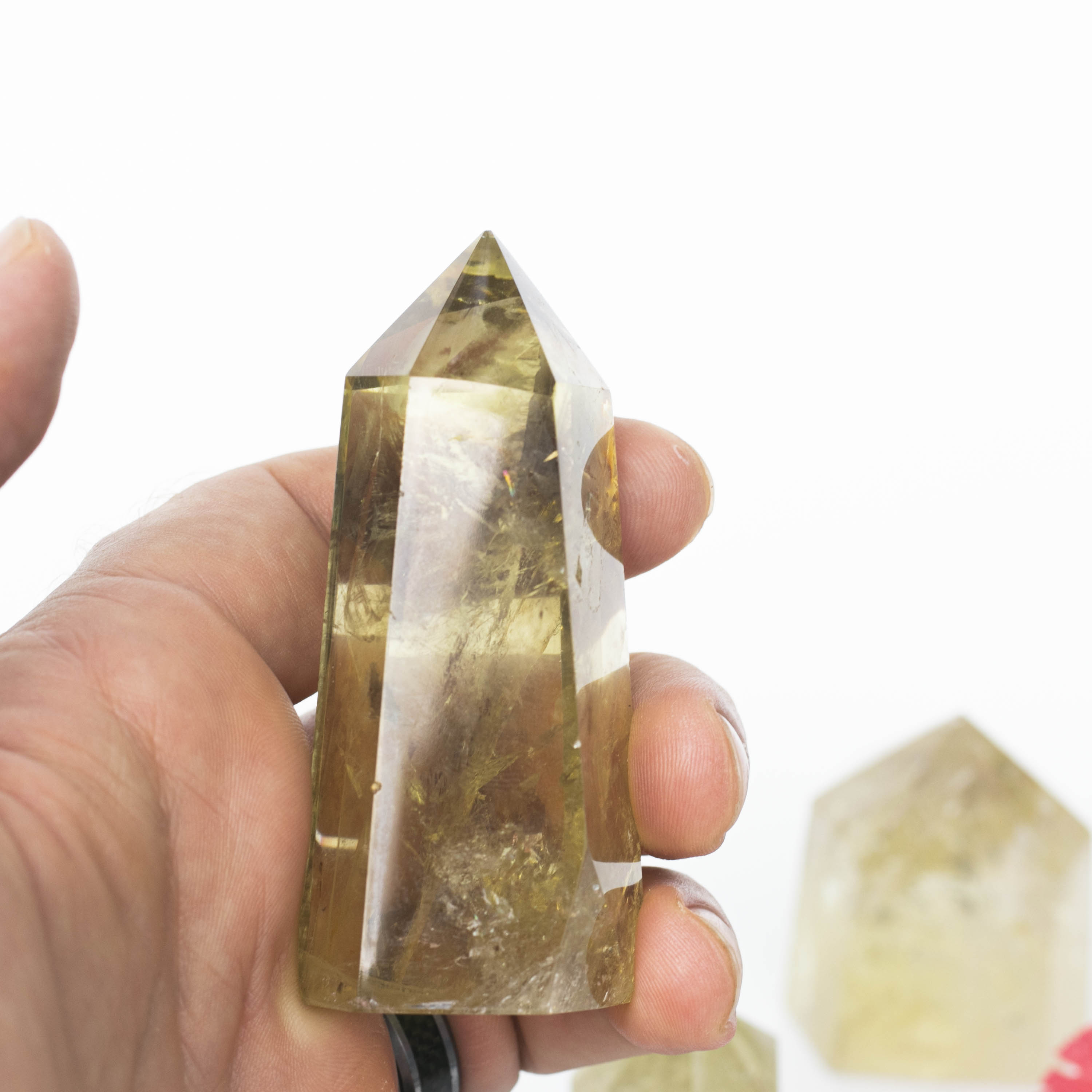 Citrine (黃水晶) | Mini Obelisk Towers | Healing Crystals | The Revitalizing Stone Of Summer | Choose Preferred Size