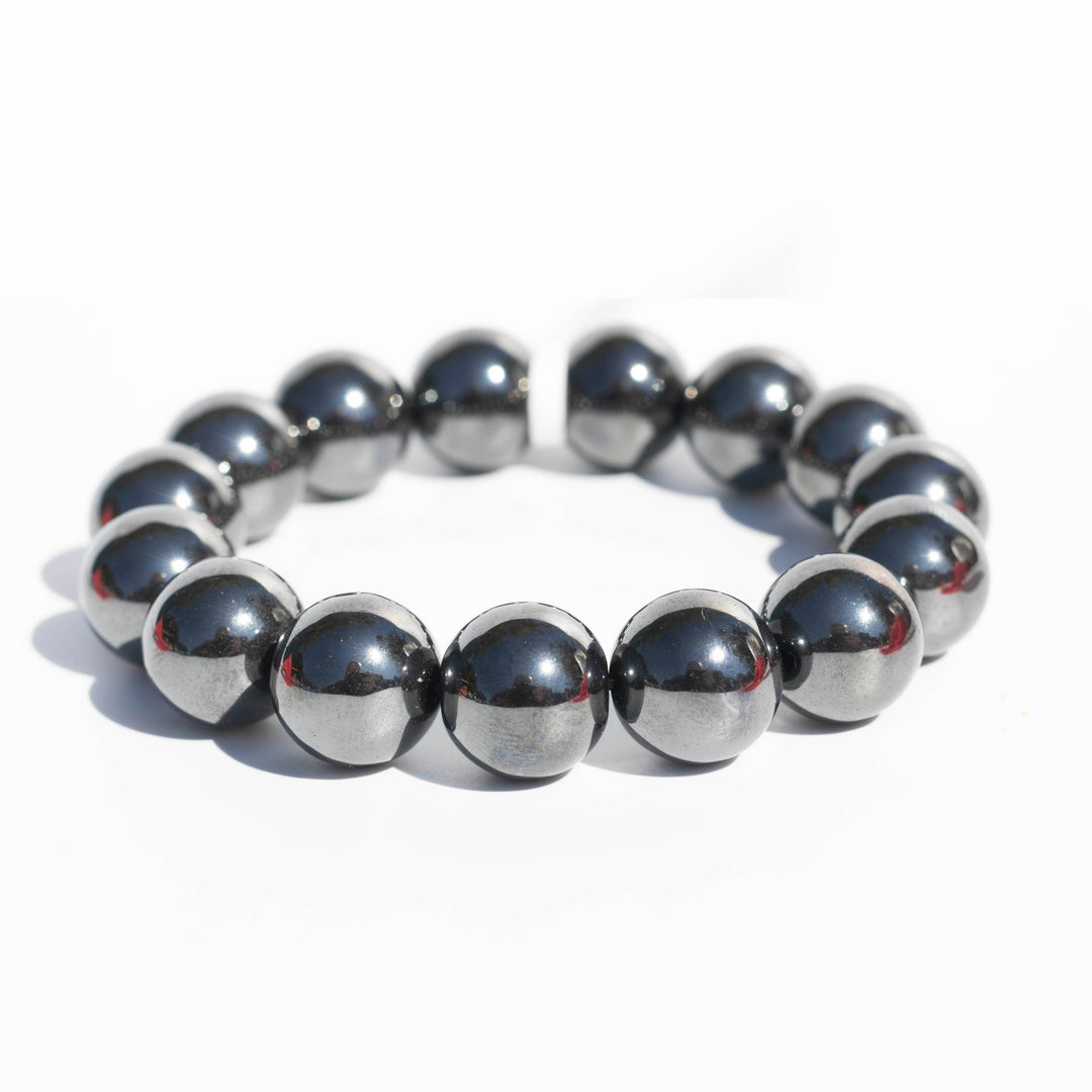 Hematite (赤鐵礦) (AAA Quality) Bracelet | The Bloodstone