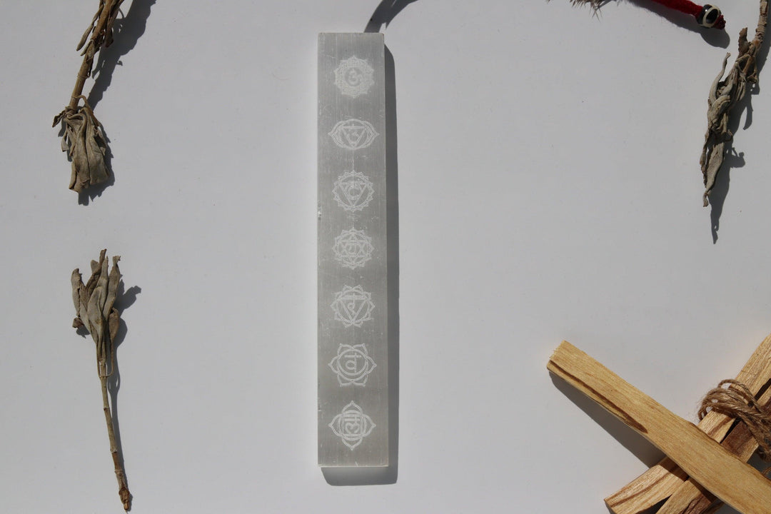 Selenite | Natural Healing Thin Rectangular Plate