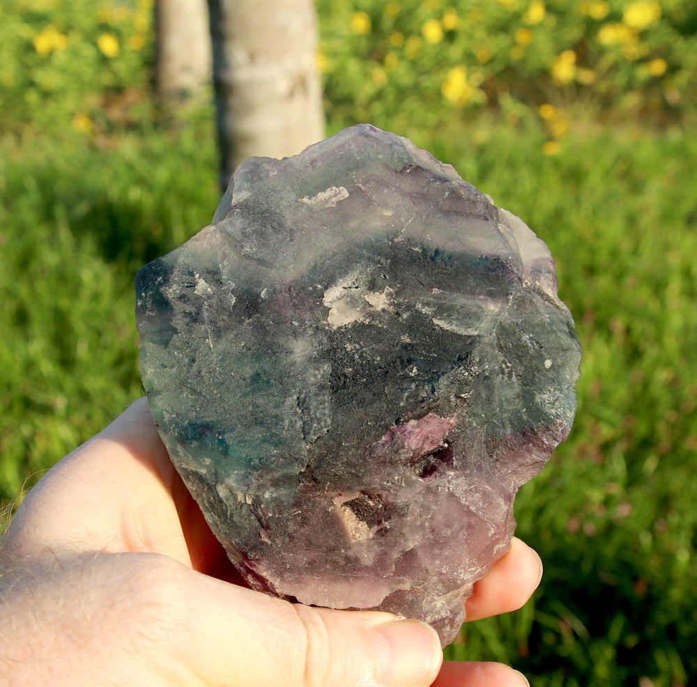 Rainbow Fluorite | Natural Healing Crystal Free Form | Large | The Stone Of Positivity | Choose Preferred Size