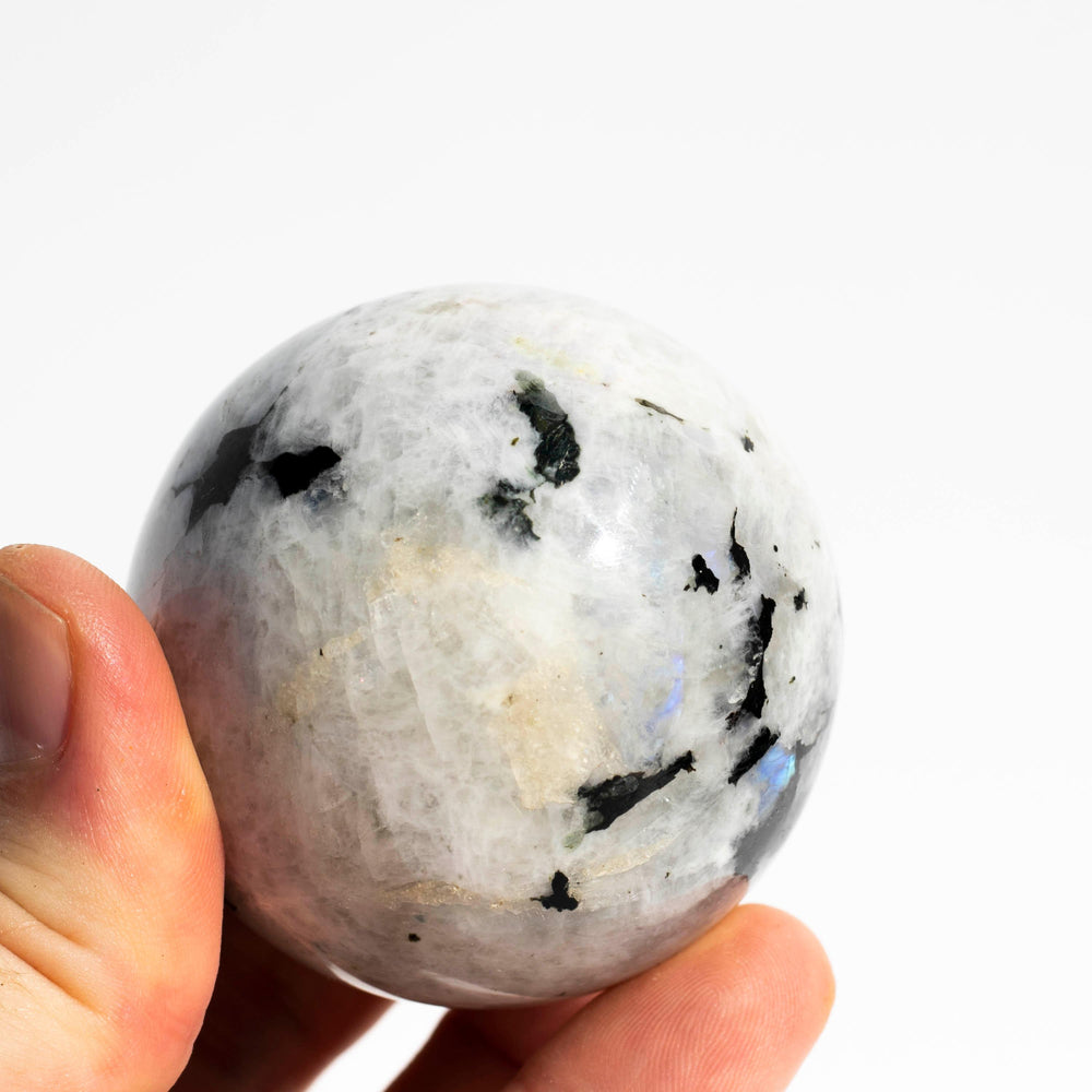 Rainbow Moonstone | Healing Crsytal Sphere | The Stone of Stability | Choose Your Preferred Size