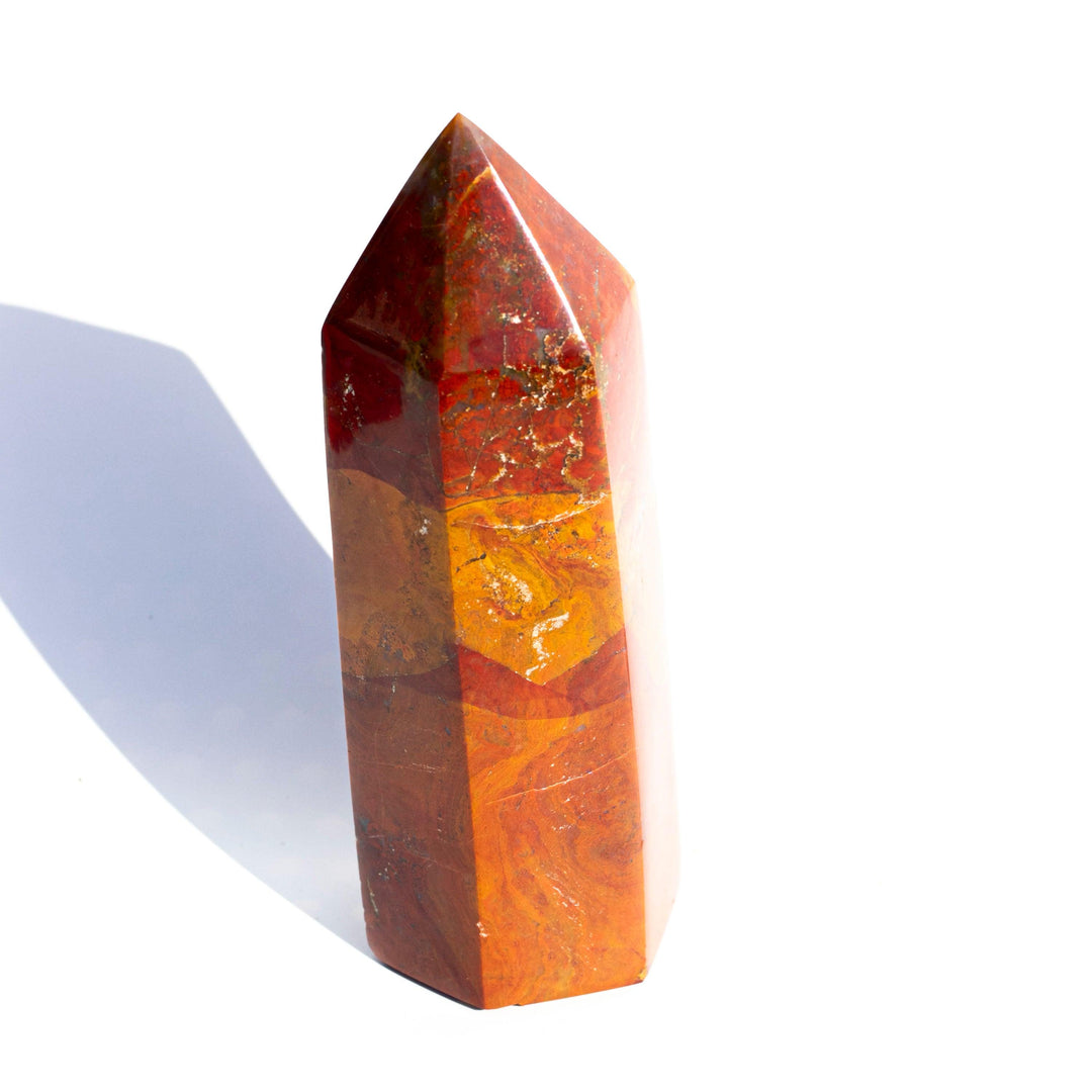 Red Jasper (紅碧玉) | Large Tower | The Stone of Endurance