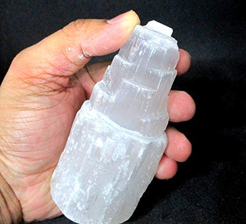 Selenite (透石膏) | Healing Energy Tower | The Master Cleansing Stone