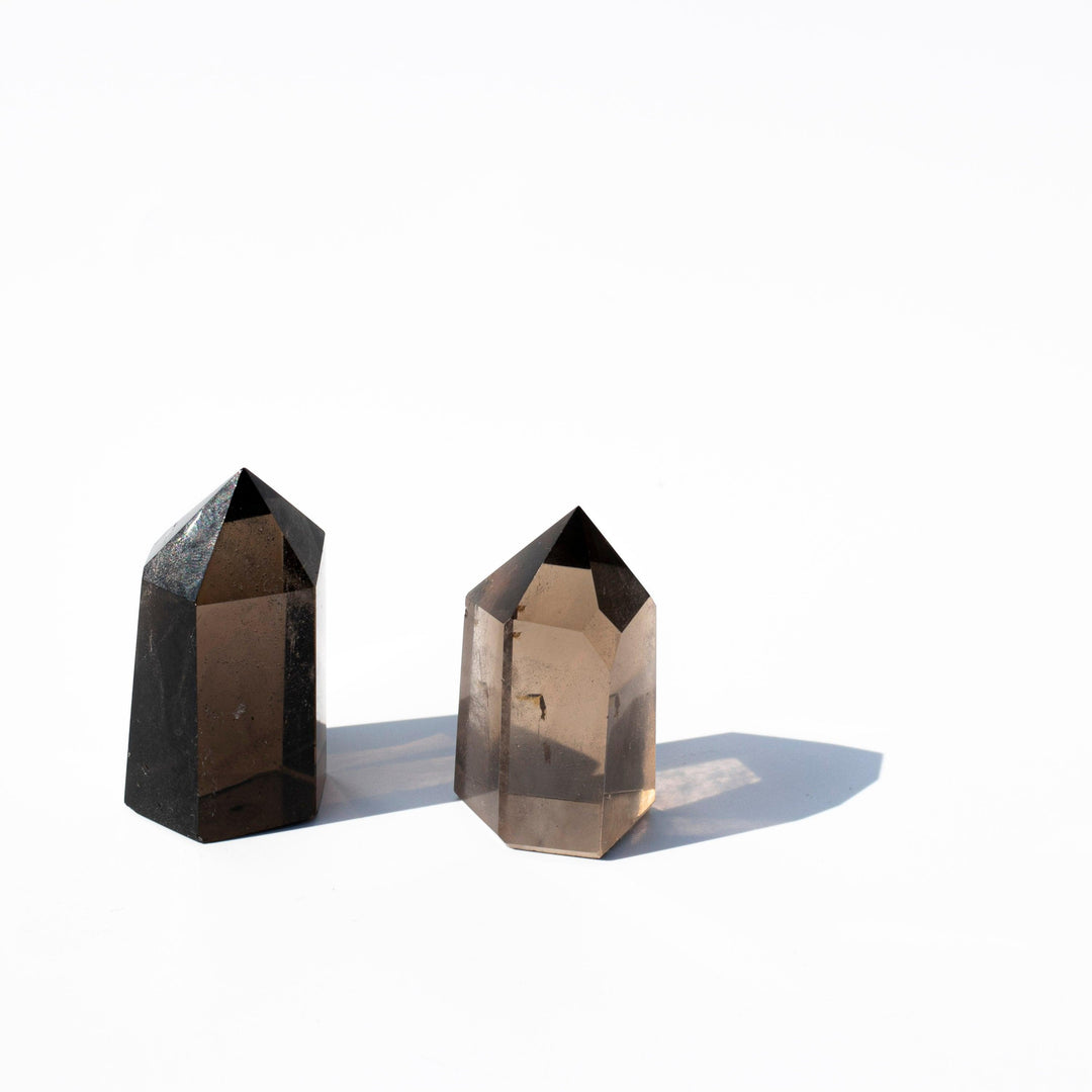 Smoky Quartz (煙水晶) | Mini Points | The Grounding Stone