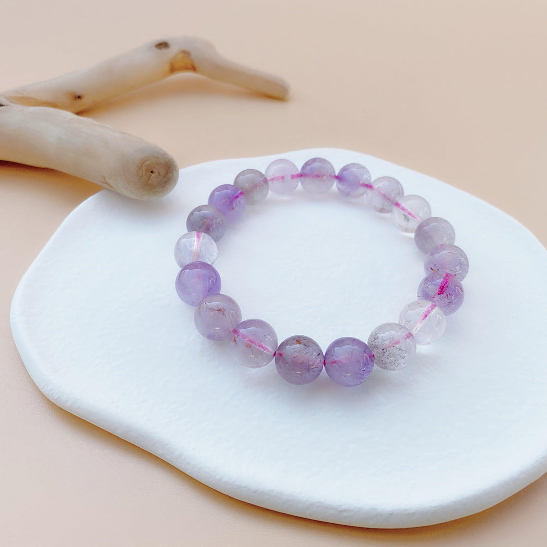 Super Seven | Bracelet (A Quality) | The Stone Of Spiritual Awakening (超級七天然水晶) - innerblissdesigns
