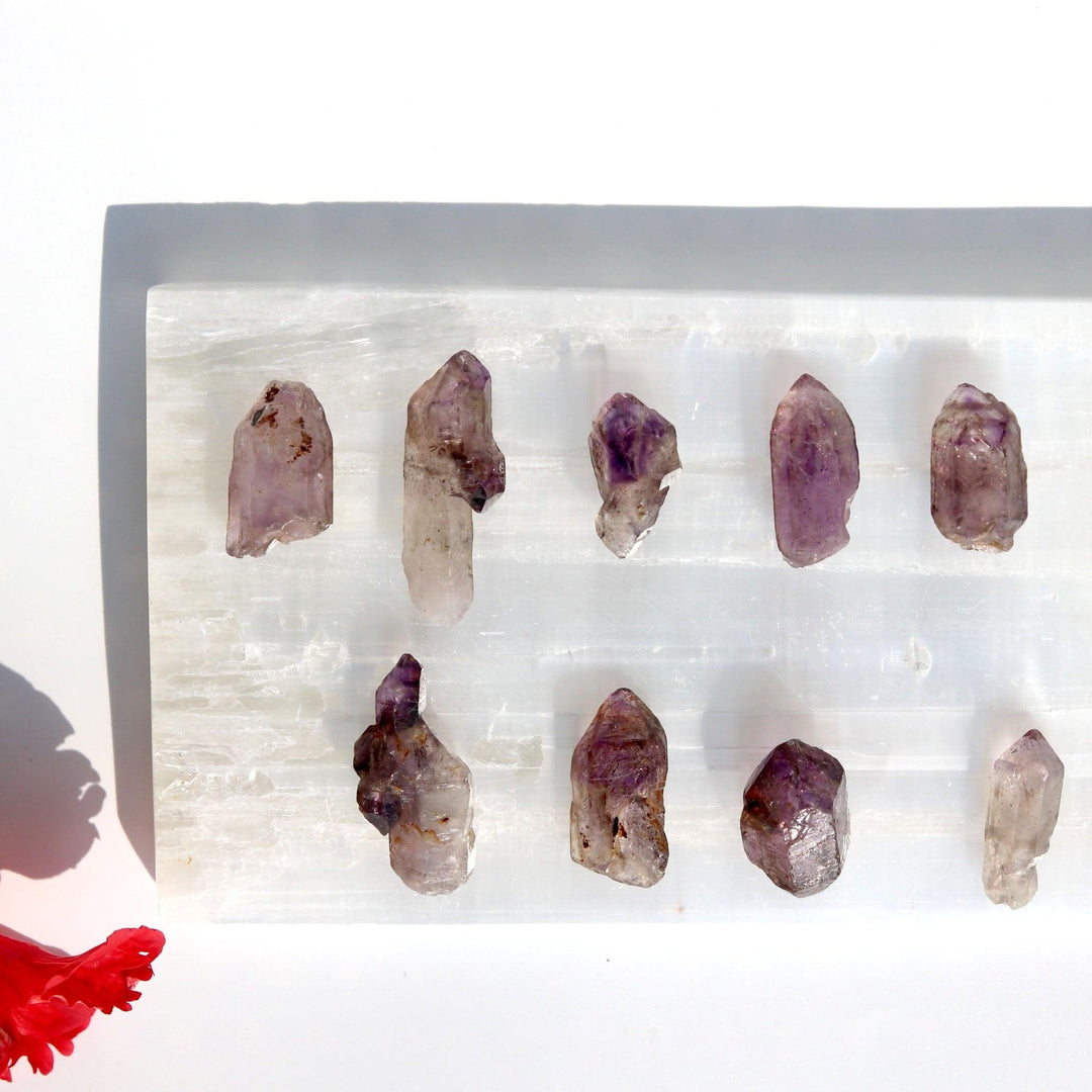 Super Seven | Small Points (A Quality) | The Stone Of Spiritual Awakening (超級七天然水晶) - innerblissdesigns
