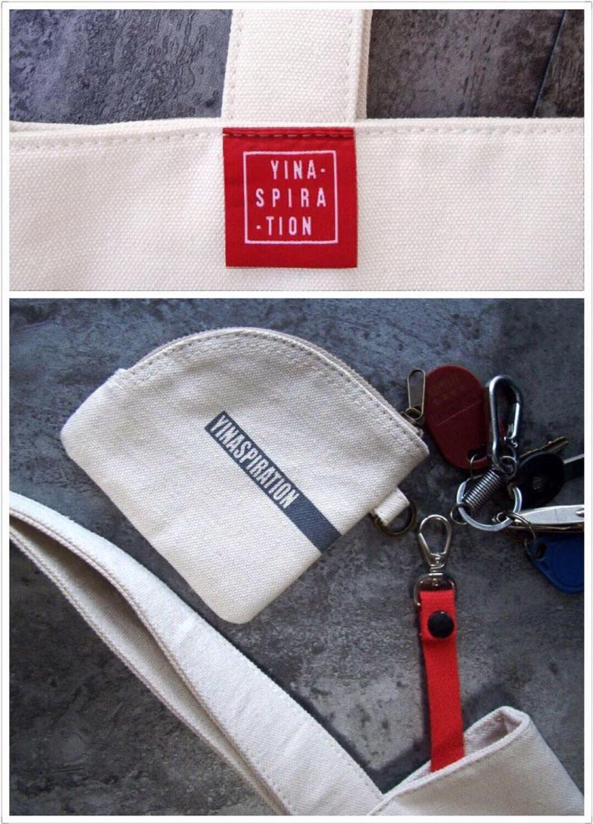 Durable Hand Crafted Thick Canvas Tote Bag - Market Computer Bag - Tote w/ zippers - Screen Print - Double Sided - Tops