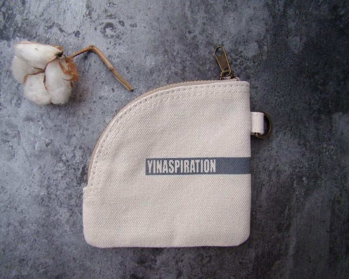 Durable Thick Canvas Coin Purse - Wallet - Minimalist Wallet - Coin Purse w/ Zippers - Coin Purse
