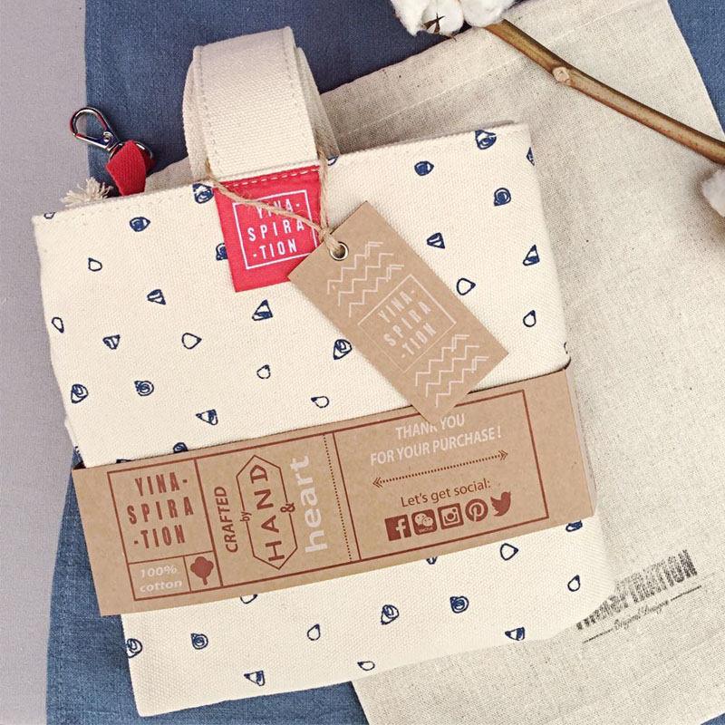 Durable Hand Crafted Thick Canvas Tote Bag - Market Computer Bag - Tote w/ zippers - Screen Print - Double Sided - Tops