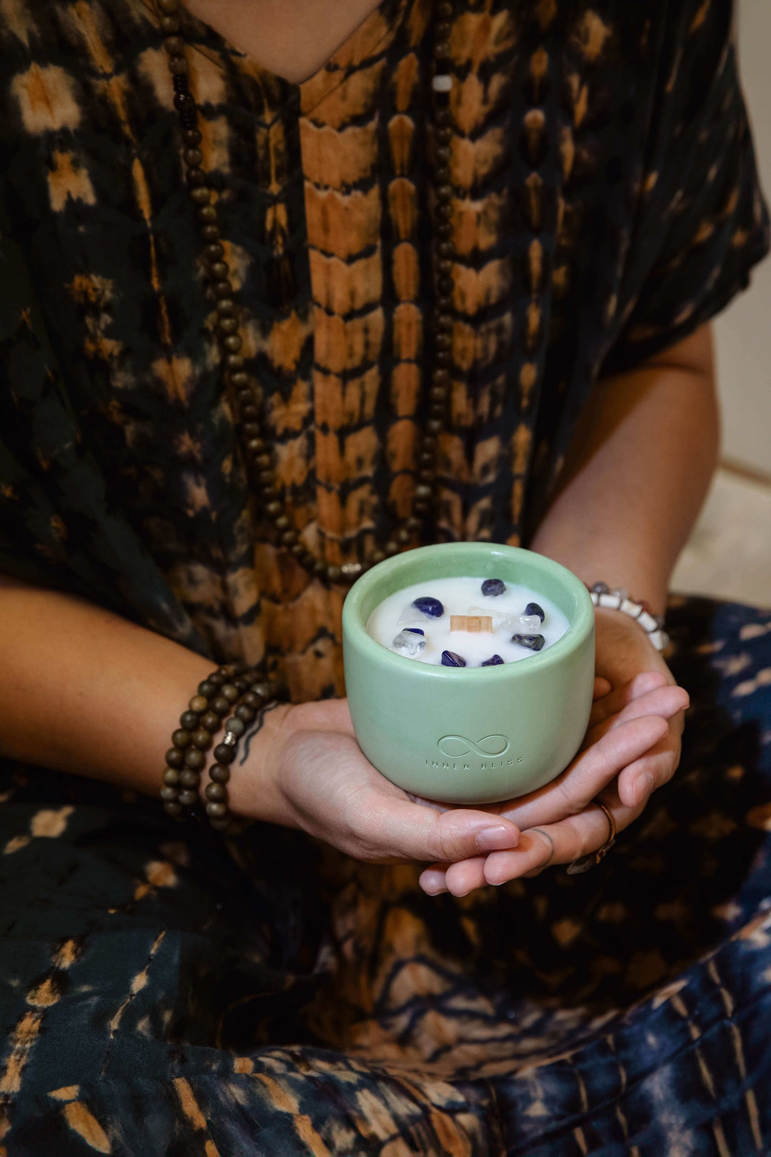 Crystal Infused Candles | Inner Bliss