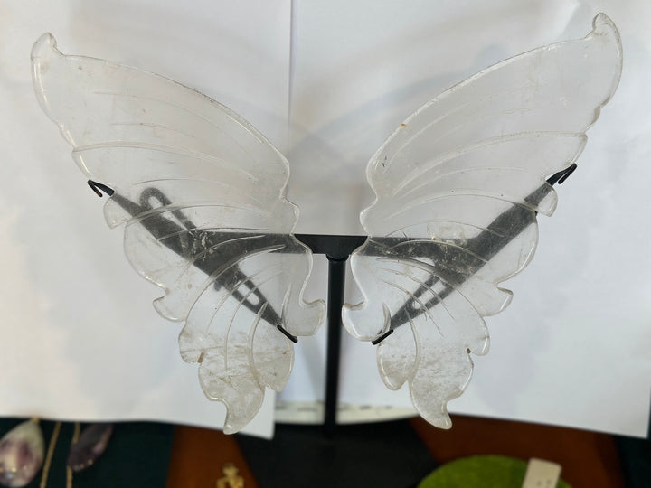 Healing Crystal Wings | Butterfly & Angel Energy | A Symbol of Transformation | 靈性水晶蝴蝶與天使之翼裝飾品