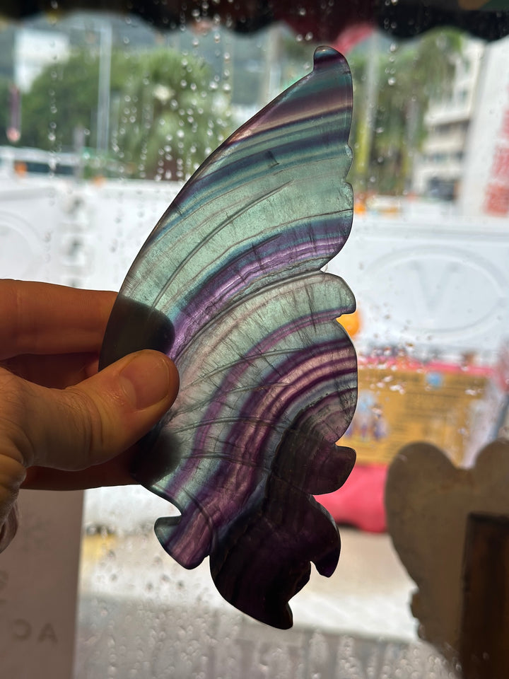 Healing Crystal Wings | Butterfly & Angel Energy | A Symbol of Transformation | 靈性水晶蝴蝶與天使之翼裝飾品