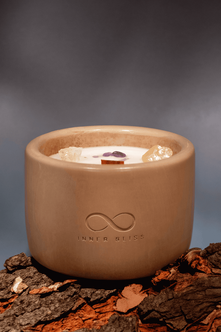 Midnight Sober | Inner Bliss | Hong Kong Candles | on Wood