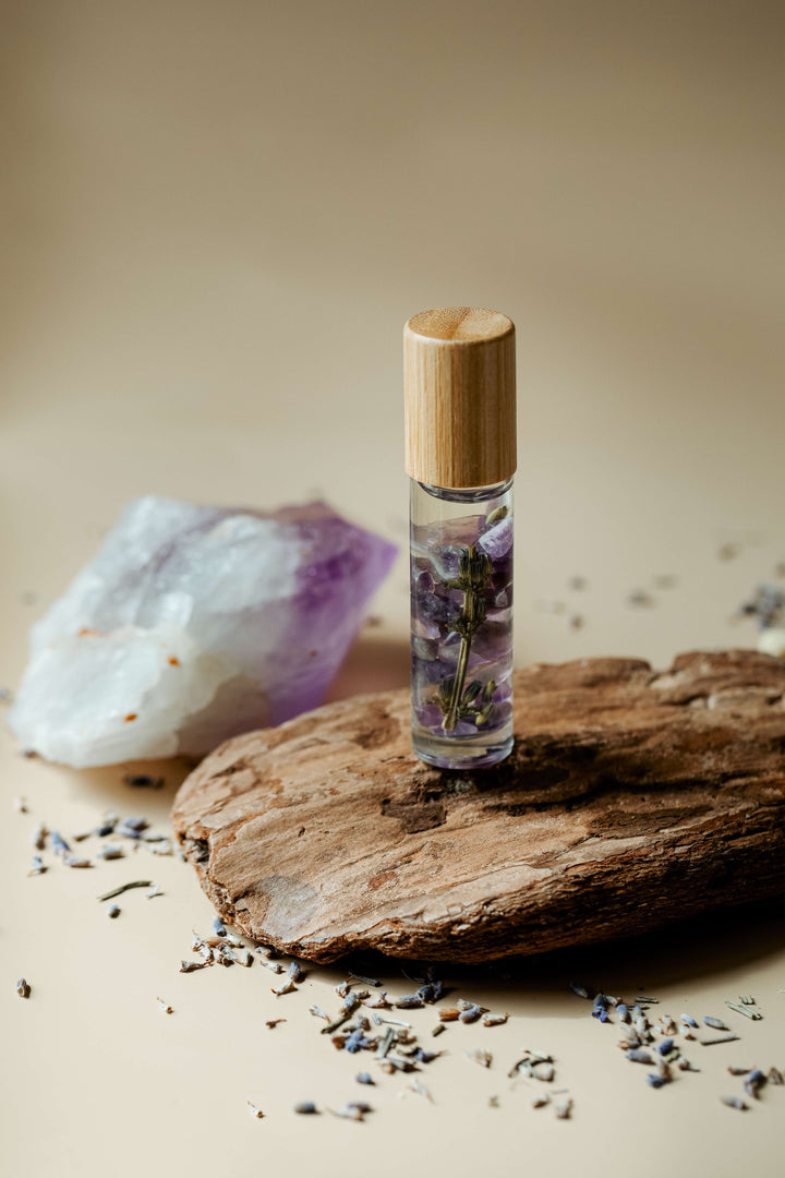 Crystal Energy Rollers | 精油水晶能量滾珠 | Essential Oil Blends for Mind, Body & Spirit