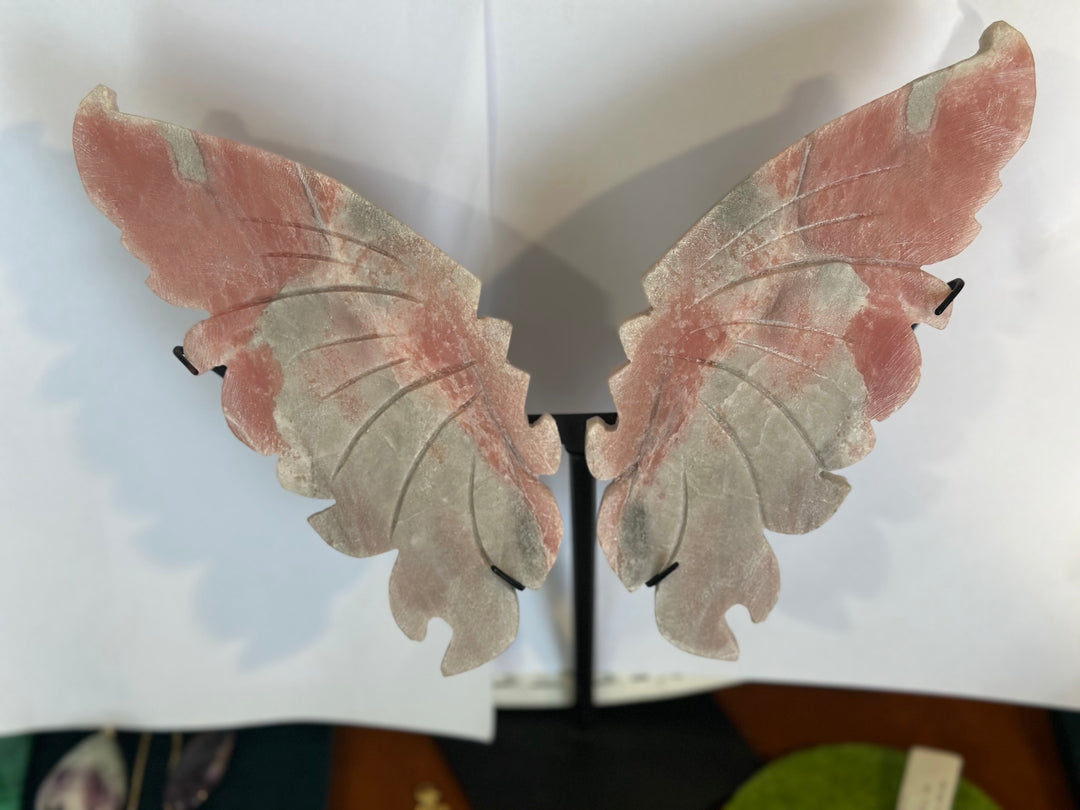 Healing Crystal Wings | Butterfly & Angel Energy | A Symbol of Transformation | 靈性水晶蝴蝶與天使之翼裝飾品