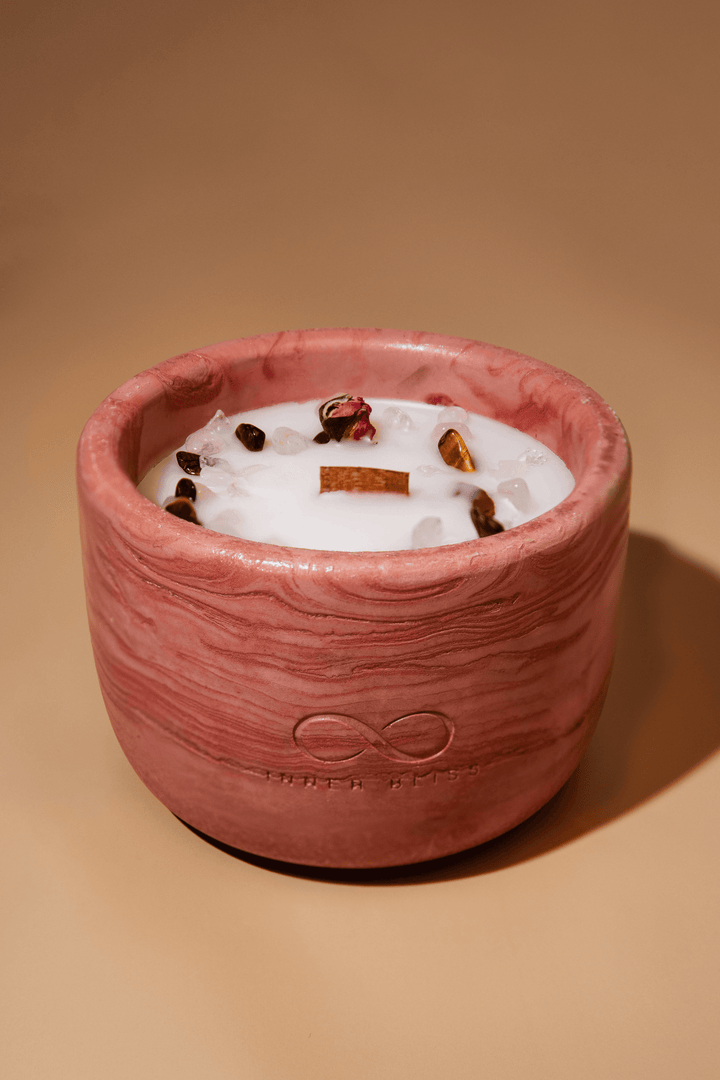 Spiritual & Intentions | Inner Bliss's Rituals, Meditation & Sleep Crystal Candle Collection