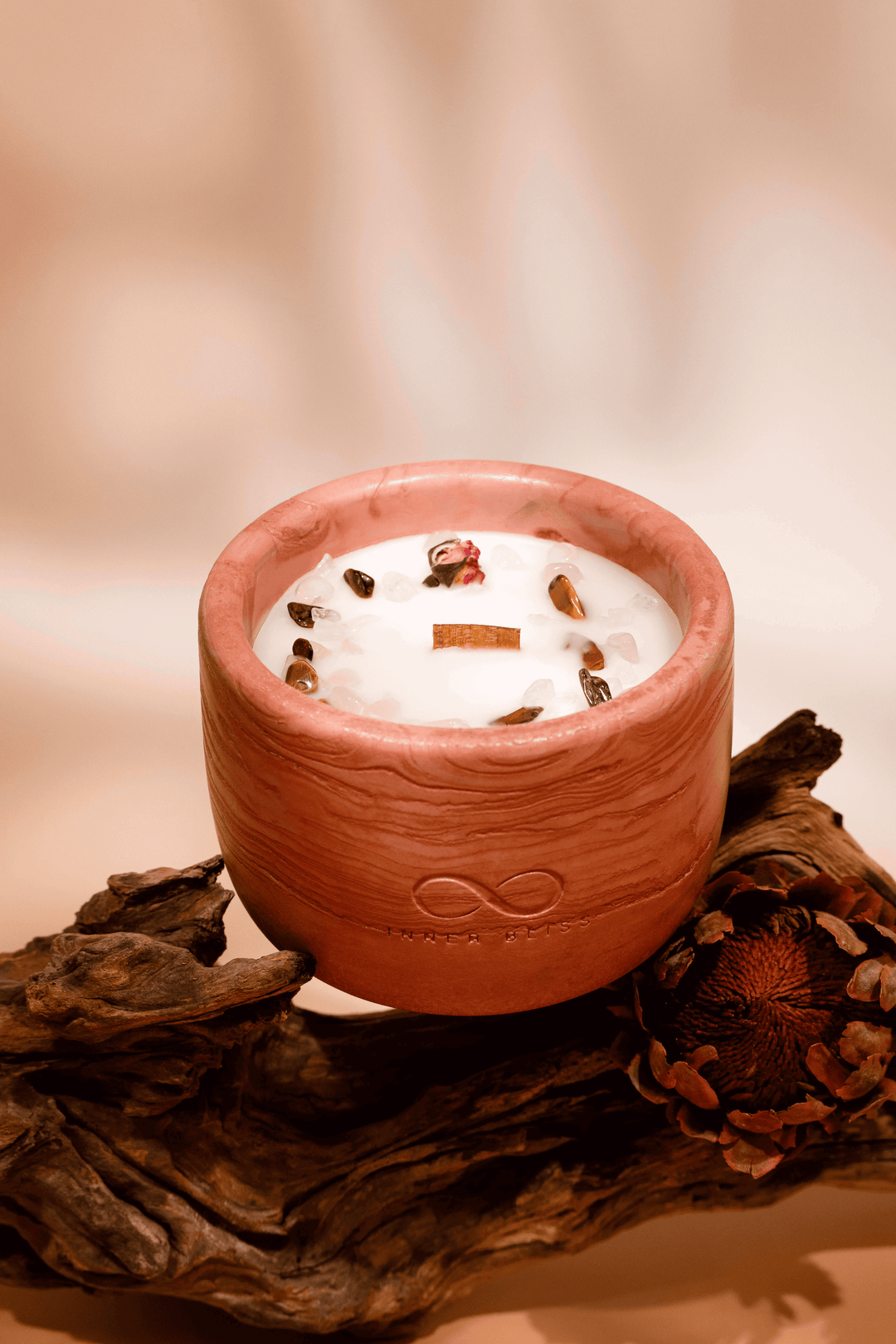 Spiritual & Intentions | Inner Bliss's Rituals, Meditation & Sleep Crystal Candle Collection
