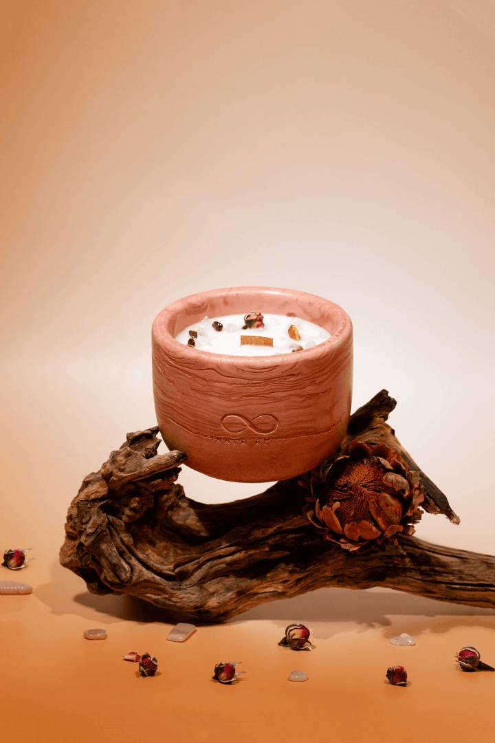 Spiritual & Intentions | Inner Bliss's Rituals, Meditation & Sleep Crystal Candle Collection