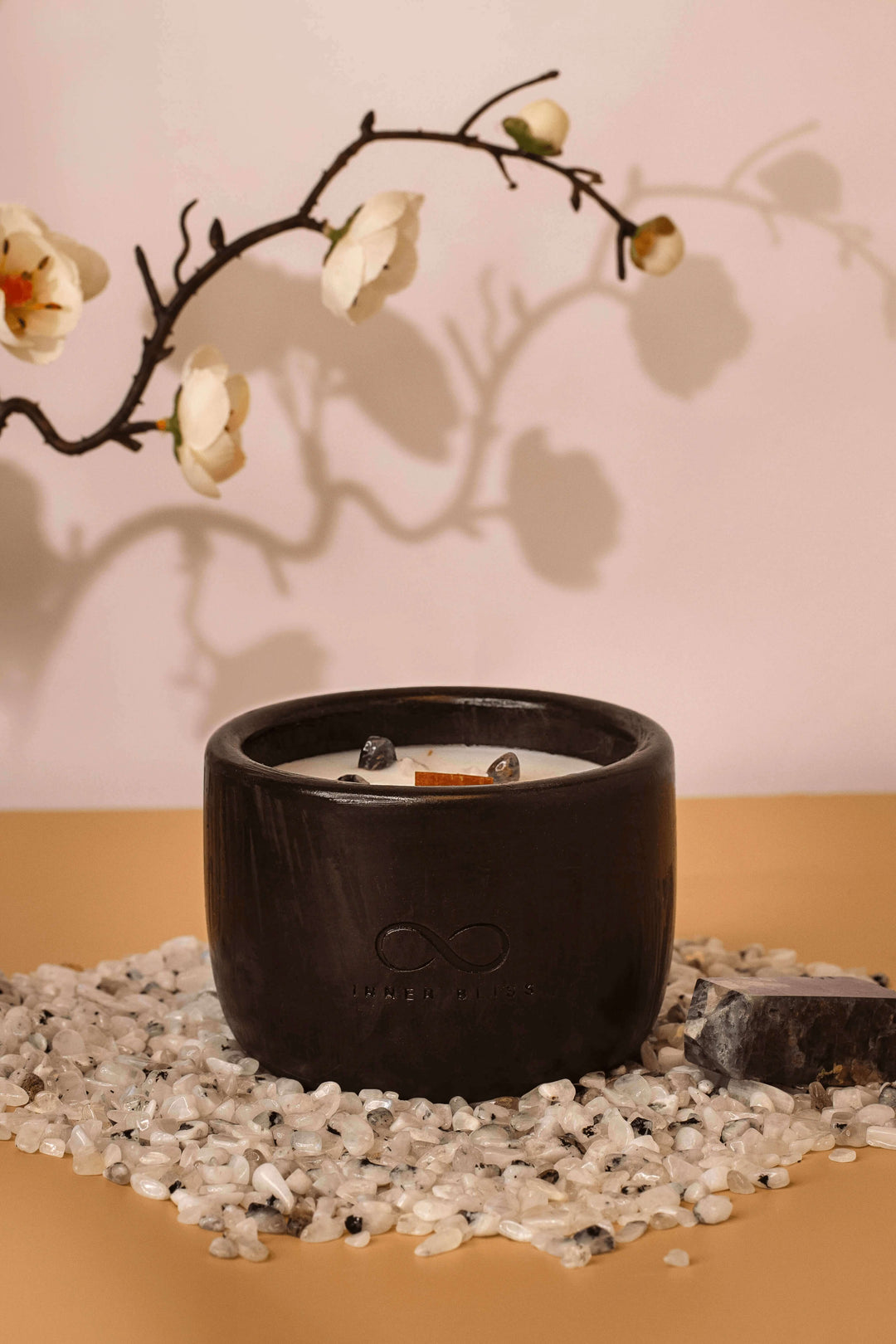 Spiritual & Intentions | Inner Bliss's Rituals, Meditation & Sleep Crystal Candle Collection