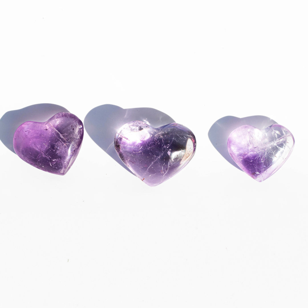 Amethyst (紫水晶) | Mini Hearts | The Manifestation Stone
