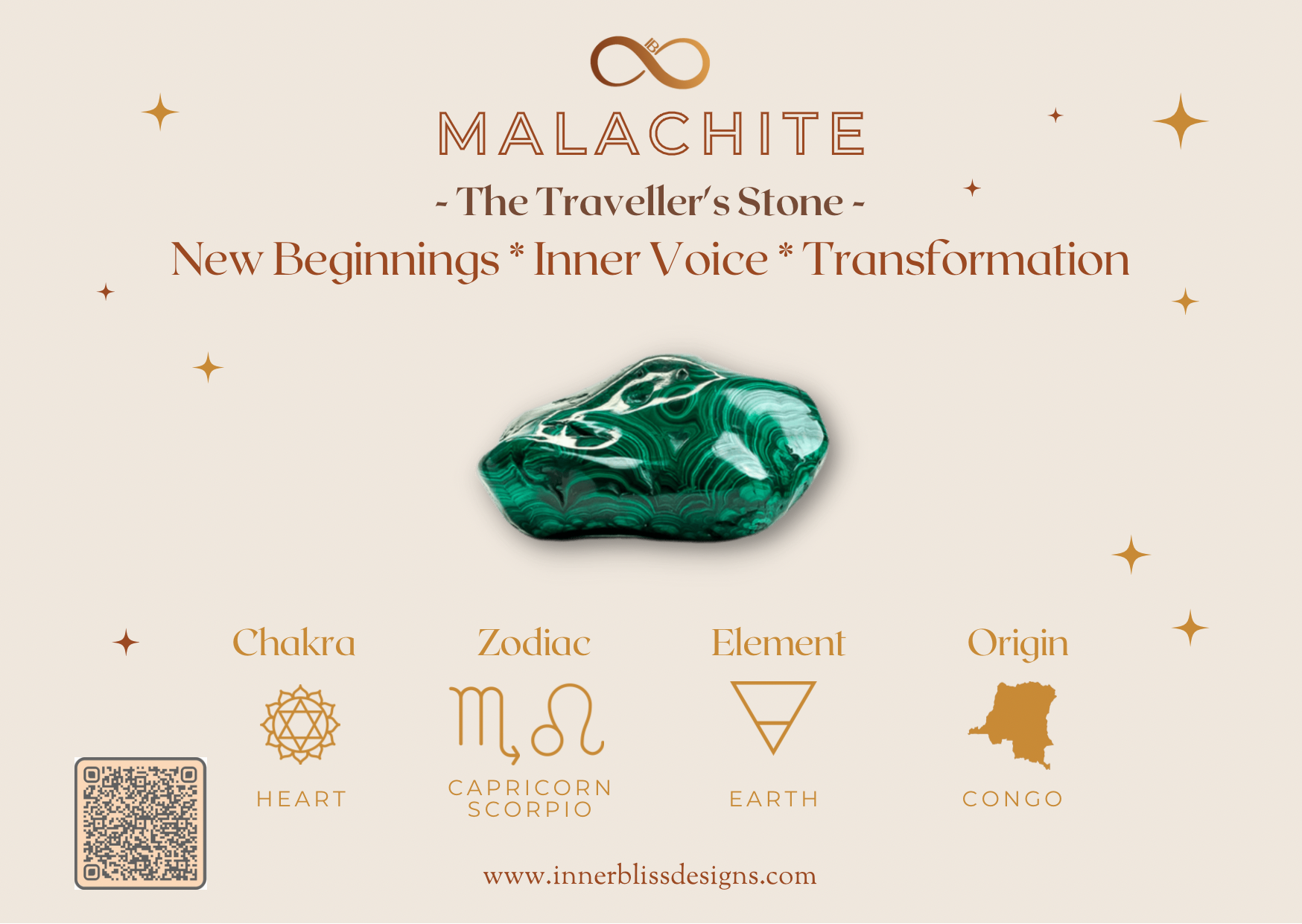 Malachite | Healing Crystal Properties | Inner Bliss
