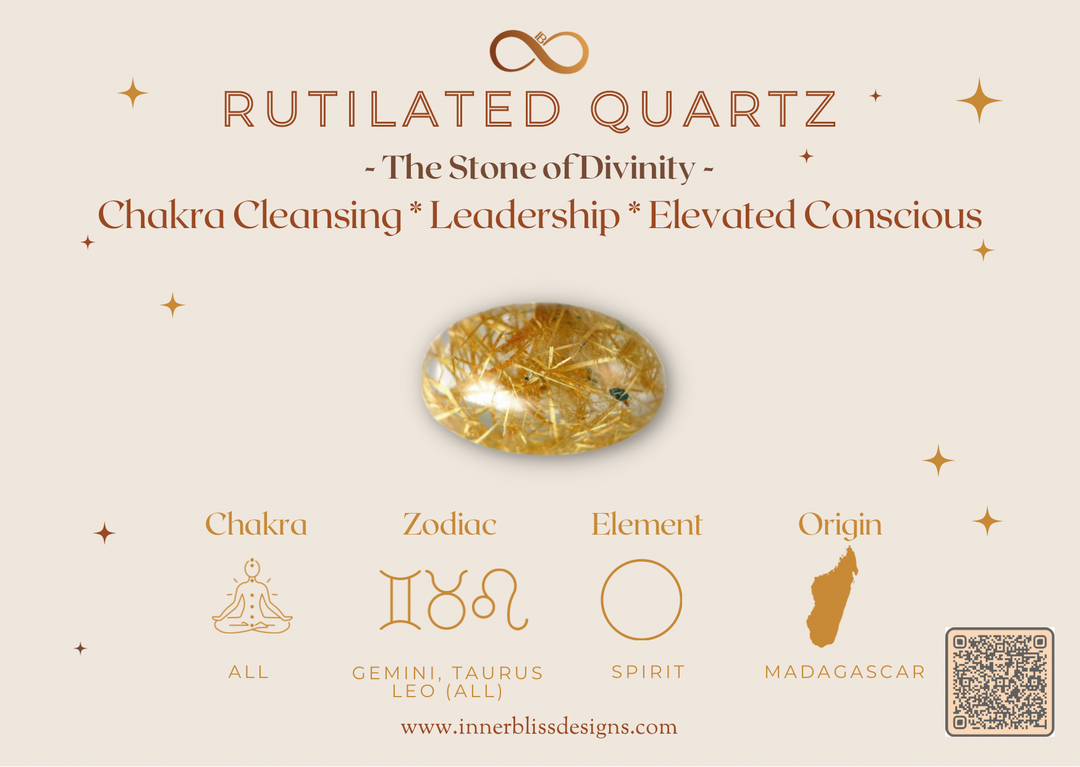 Rutilated Quartz | Healing Benefits | Inner Bliss