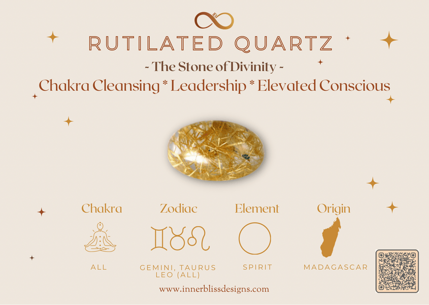 Rutilated Quartz: Metaphysical Properties & Uses | Inner Bliss ...