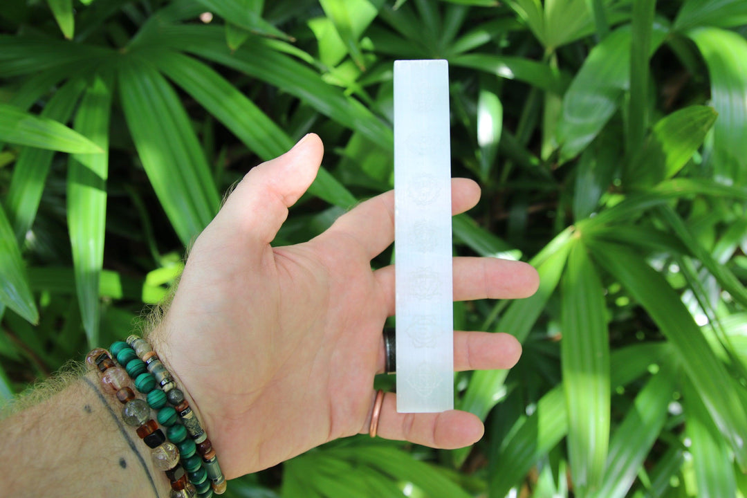 Selenite | Natural Healing Thin Rectangular Plate