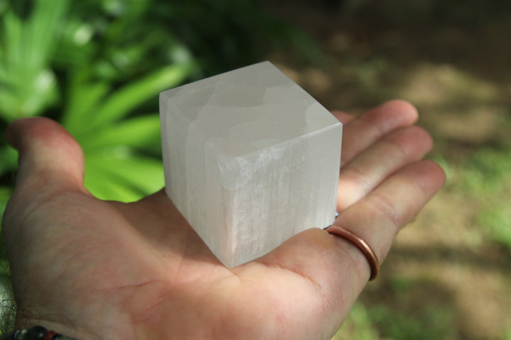 Selenite | Natural Healing Cube | Master Cleansing Stone (透石膏)
