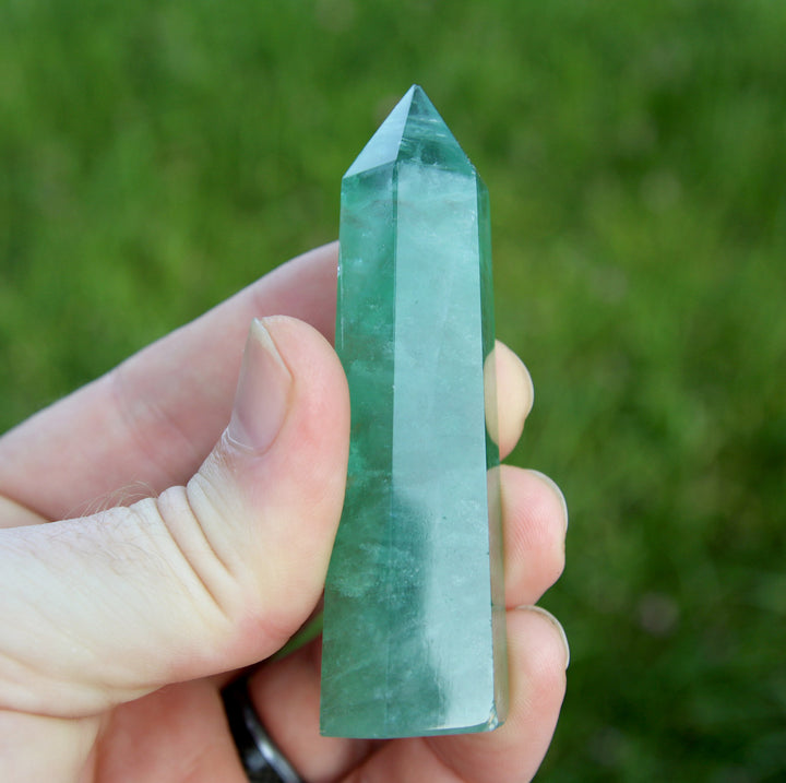 Fluorite | Mini Healing Crystal Towers | The Stone Of Positivity | Choose Style (Green, Purple, or Spirit)