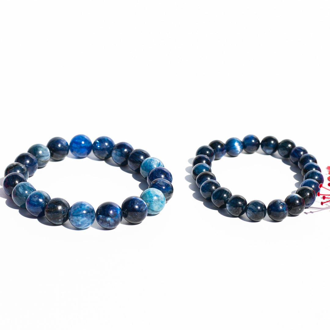 Kyanite (藍晶石) | AAA Quality Stretchy Cord Bracelet | The Stone of Emotions