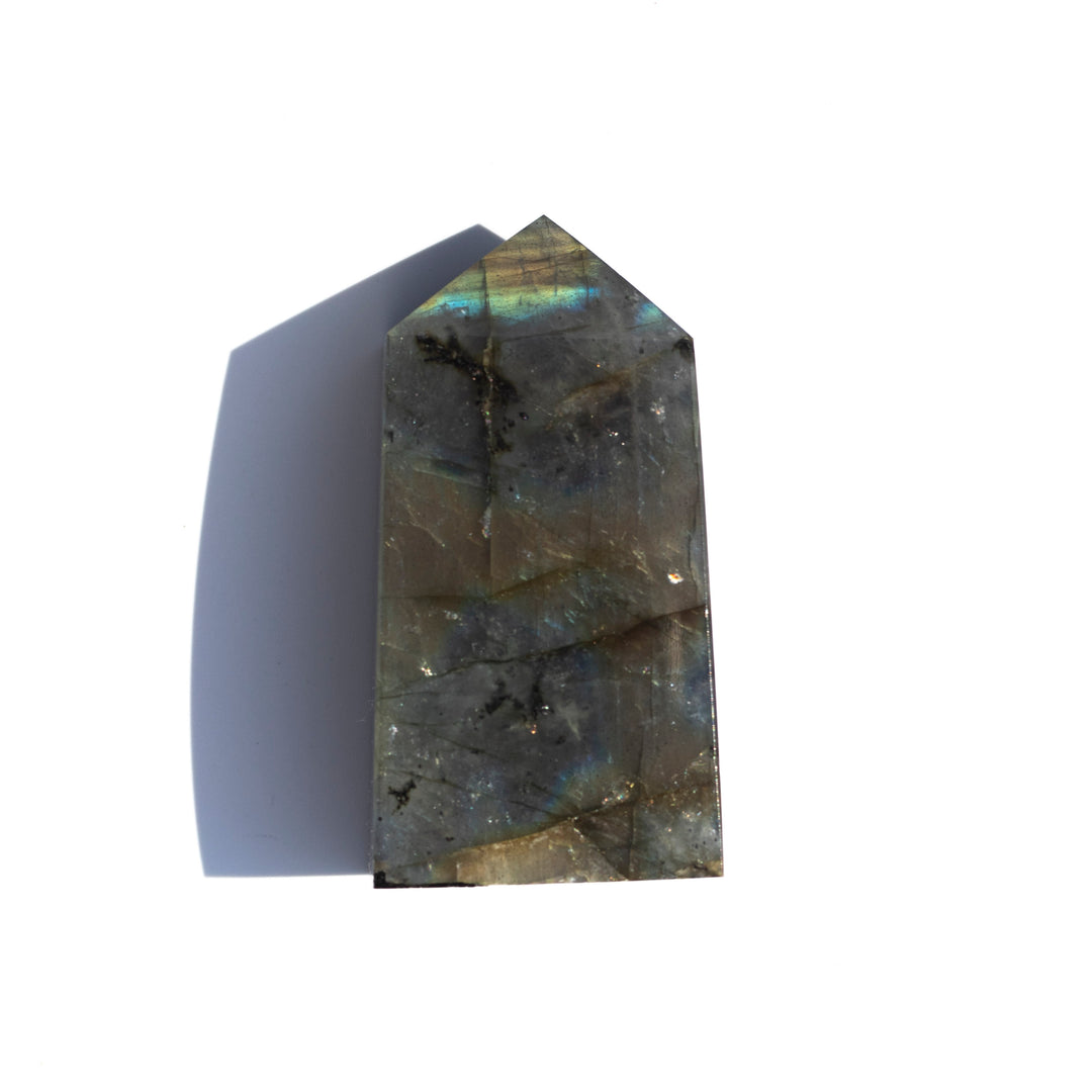 Labradorite | Mini Towers | The Shielding Stone | Offers Guidance & Protection in the Home | Choose Preferred Size