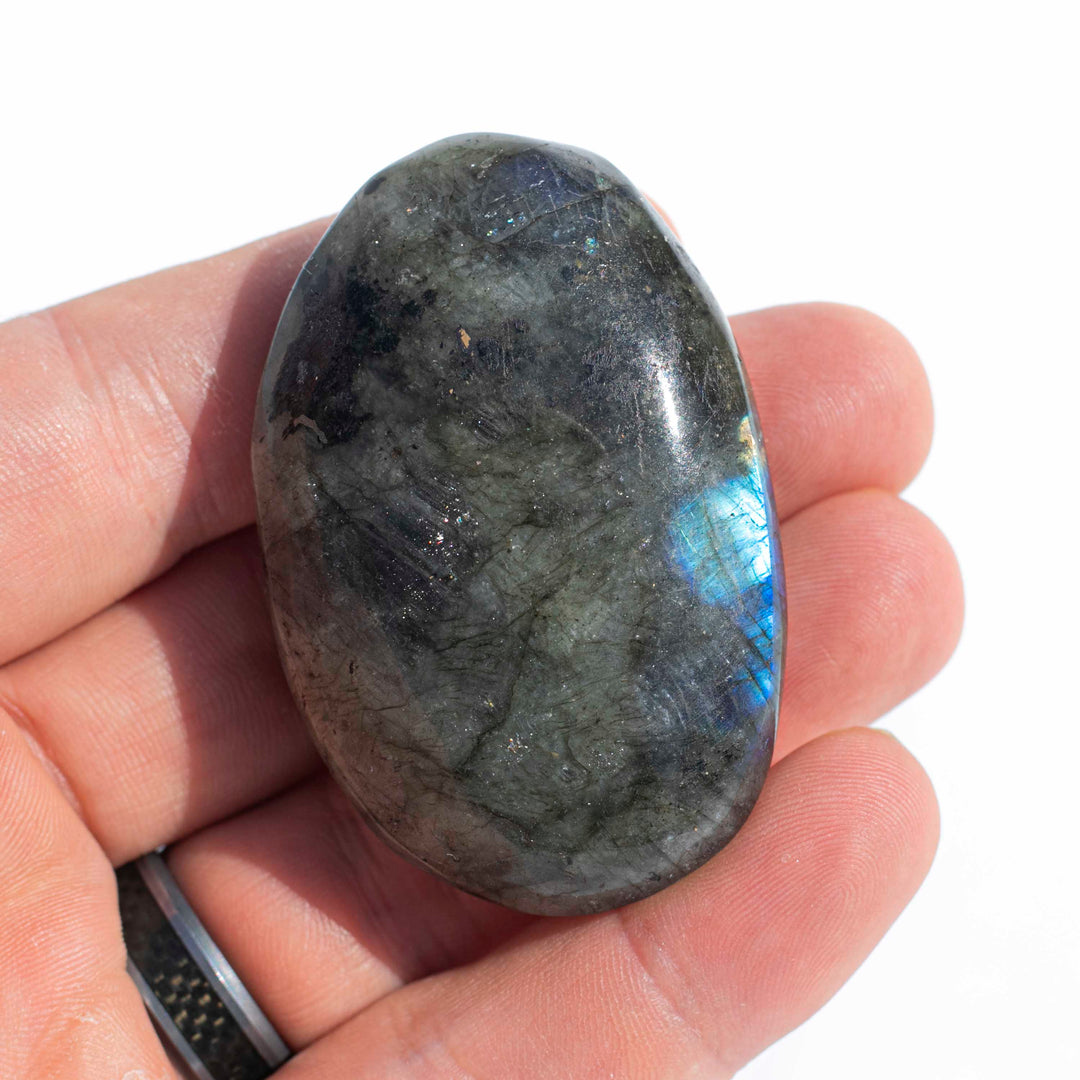 Labradorite (拉長石) | Palm Stone | The Shielding Stone