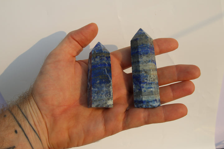 Lapis Lazuli | Mini Healing Crystal Tower | The Stone of Truth & Wisdom | Choose Preferred Size