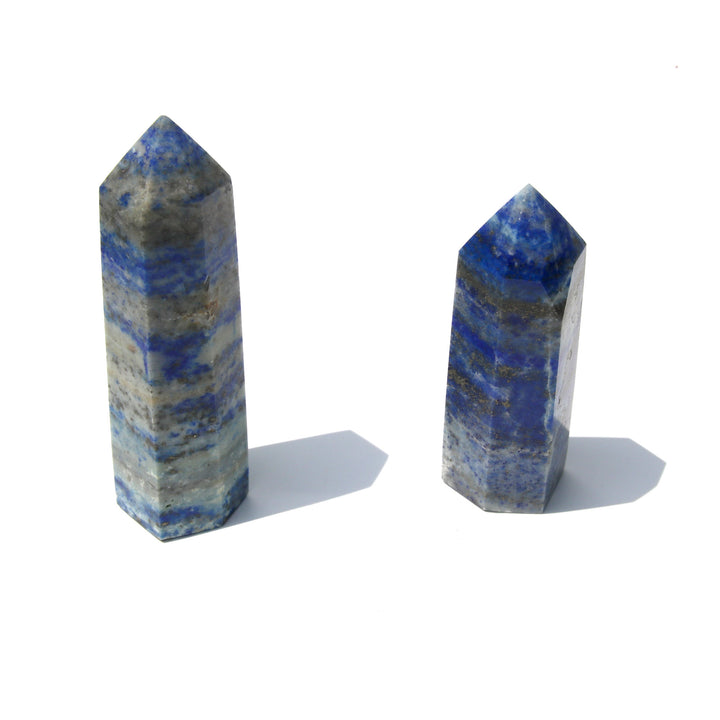 Lapis Lazuli (青金石) (A Quality) | Tower (Mini) | THE STONE OF TRUTH & WISDOM
