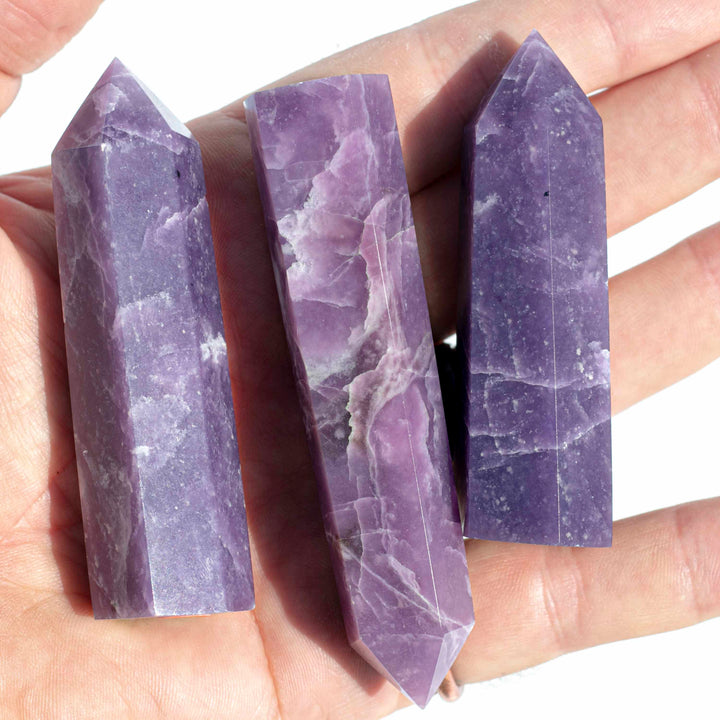Lepidolite (鋰雲母)| Mini Towers | The Stone of Patience