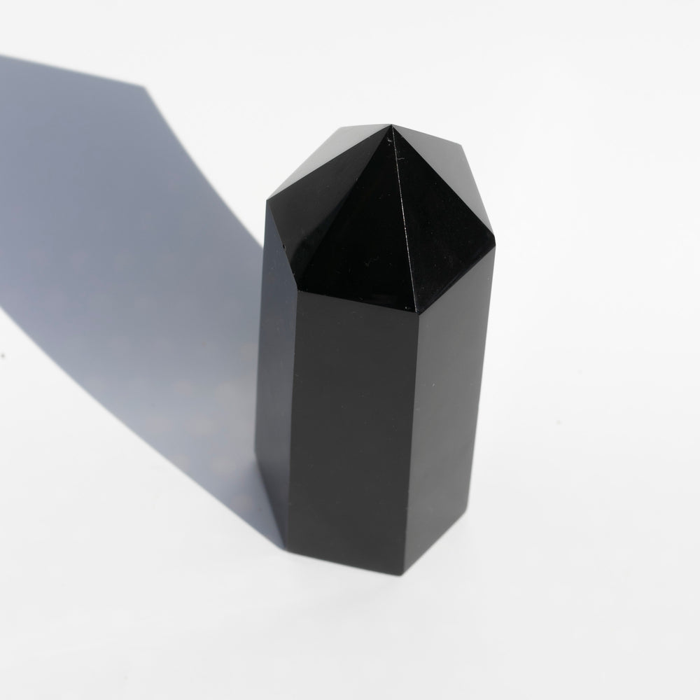 Obsidian (黑曜石) | Large Obelisk Tower | The Mirror Stone | Choose your Preferred size of Small, Medium, Large