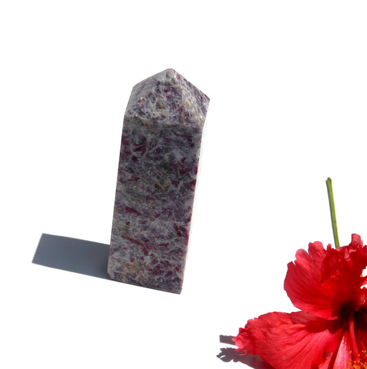 Pegmatite | The Unicorn Stone | Mini Healing Crystal Obelisk Tower | Choose Preferred Size