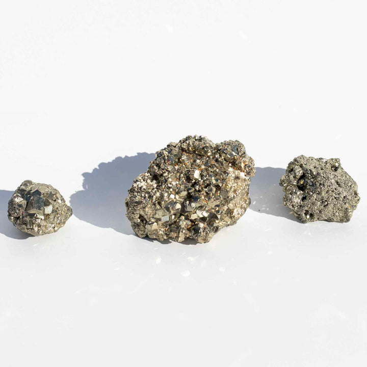 Pyrite (黃鐵礦) | Free Form Cluster Chunk (Mini) | The Stone Of Wealth & Abundance