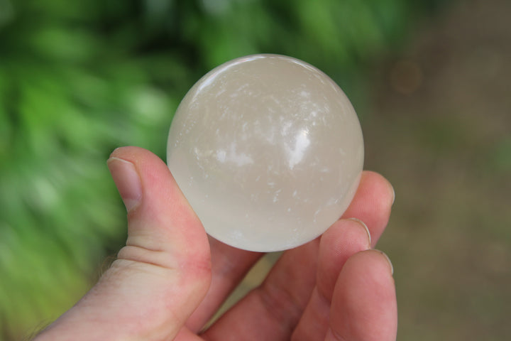 Selenite Sphere (Medium)