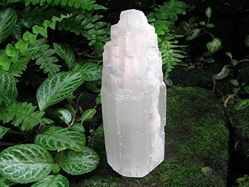 Selenite (透石膏) - Feel the Healing Energy of This Crystal Tower - Choose between Small, Medium, and Large