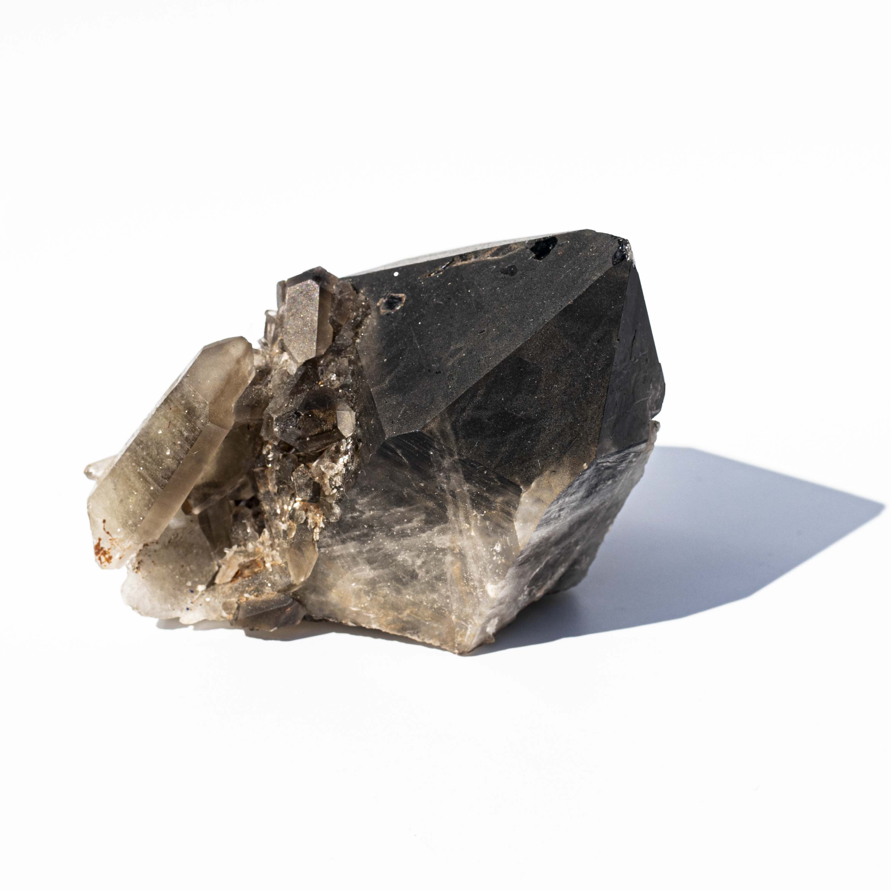 Smoky Quartz (煙水晶) | Large Cluster / Points | The Grounding Stone