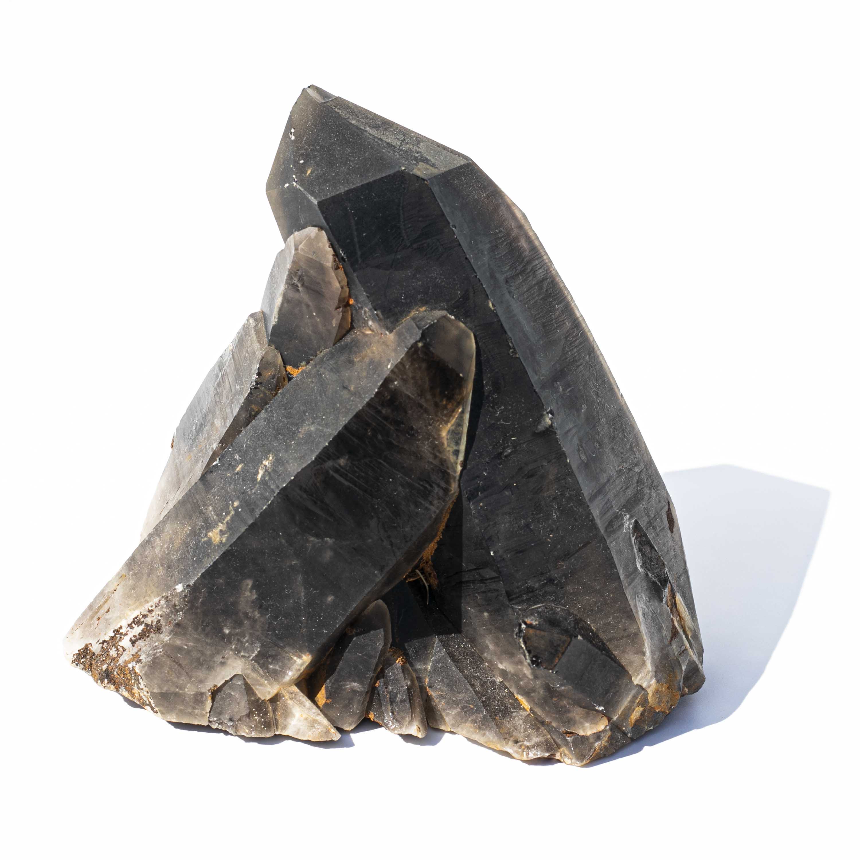 Smoky Quartz (煙水晶) Large Cluster / Points - The Grounding Stone - Choose Preferred Size Between Mini, Small, Medium, Large, XLarge
